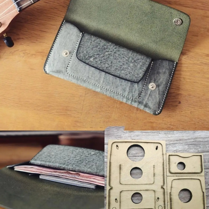 Leatherwork Rings - 財布型抜き型手作りレーザーレザーツールカッティングダイ
