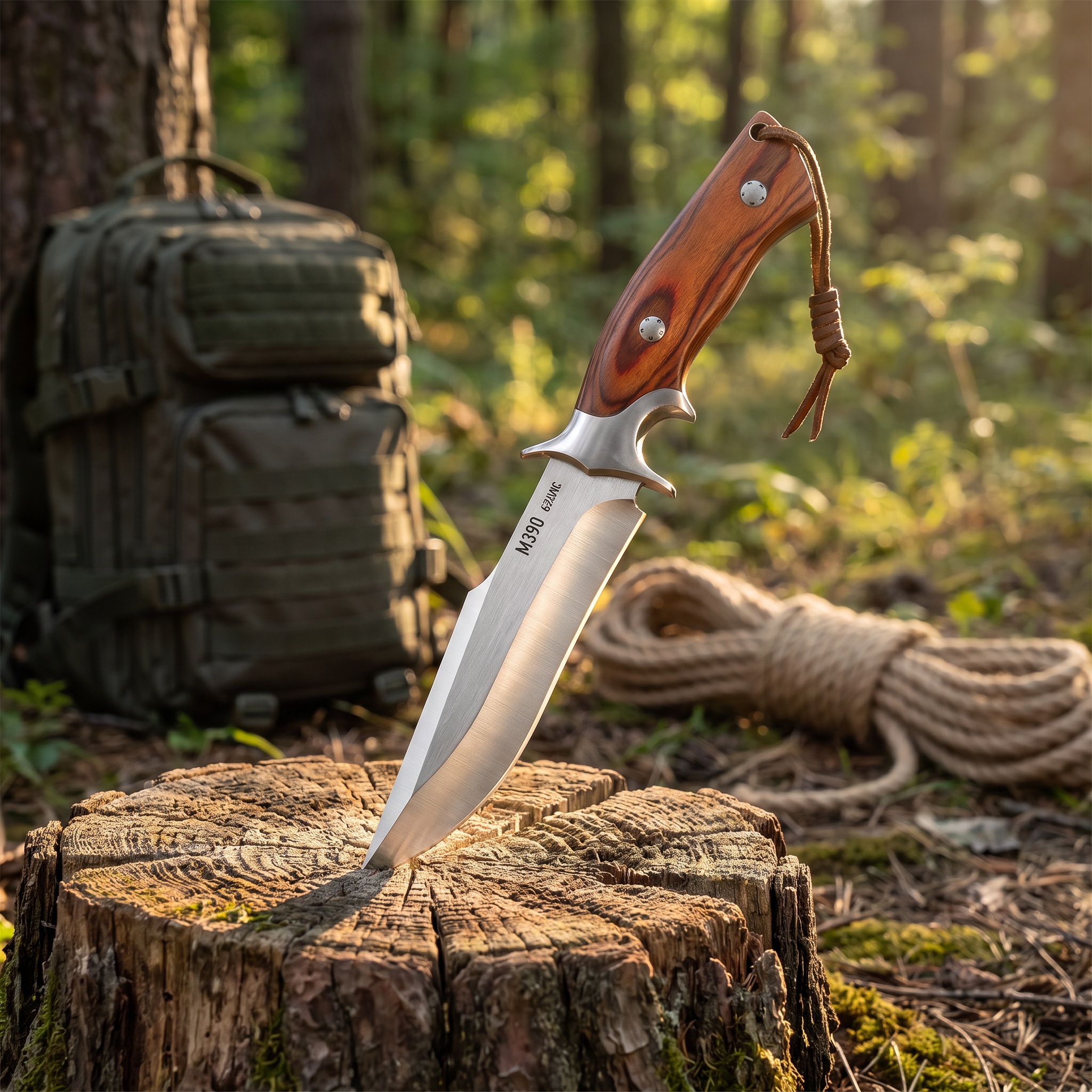 M390 鋼固定刃ユーティリティツール 62HRC 硬度無垢 - Leatherwork Knife Sheath のレビューと価格