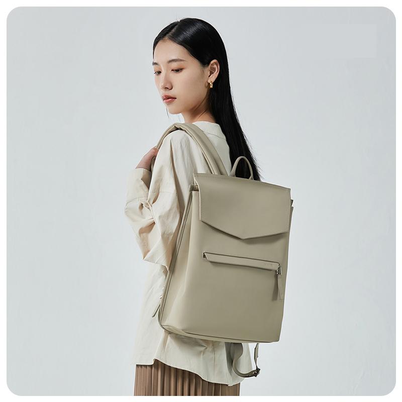 ファッション新日本と韓国のシンプルなカジュアル多用途バックパ - Leather Work Bag Women のレビューと価格