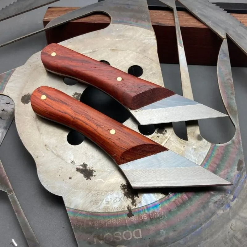 17CM粉末高速鋼木製ハンドル革切り包丁手作りDIY革製品切 - Leatherwork Projects のレビューと価格