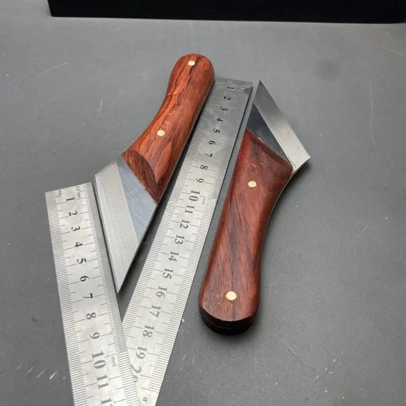 17CM粉末高速鋼木製ハンドル革切り包丁手作りDIY革製品切 - Leatherwork Projects のレビューと価格