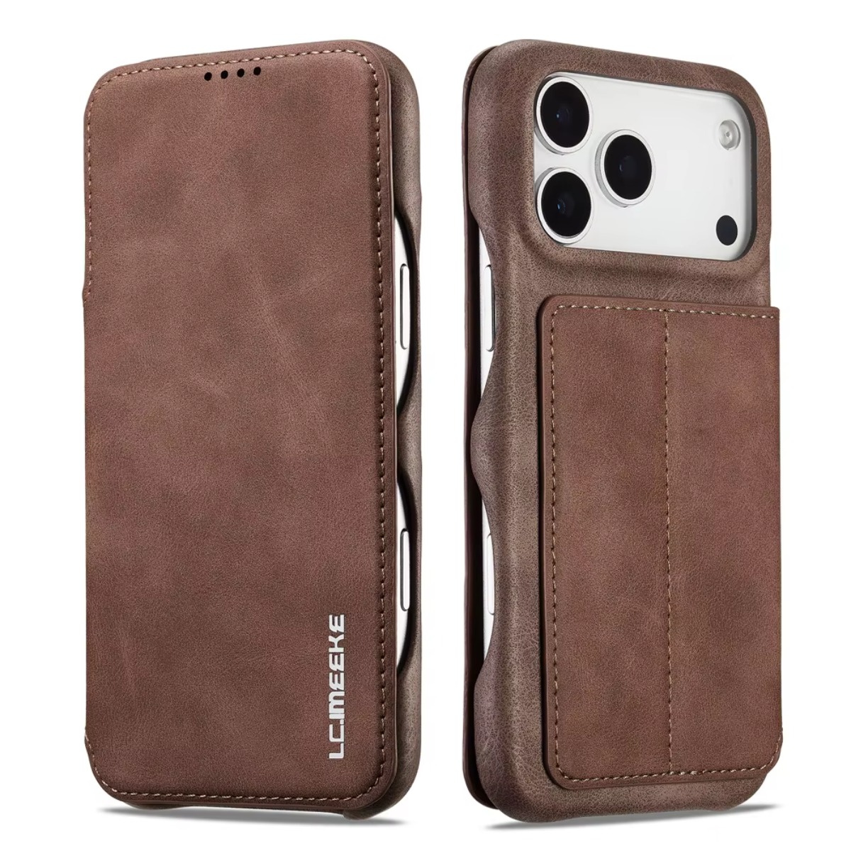 レザー財布型マグネットフリップカバー、カードホルダー付き、A - Leather X のレビューと価格