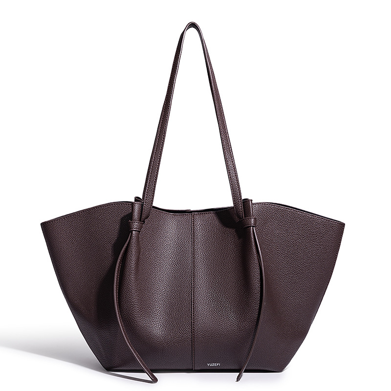 女性用レザーショルダーバッグ、餃子型ハンドバッグ、ホーボーハ - Leather Work Bag Women のレビューと価格