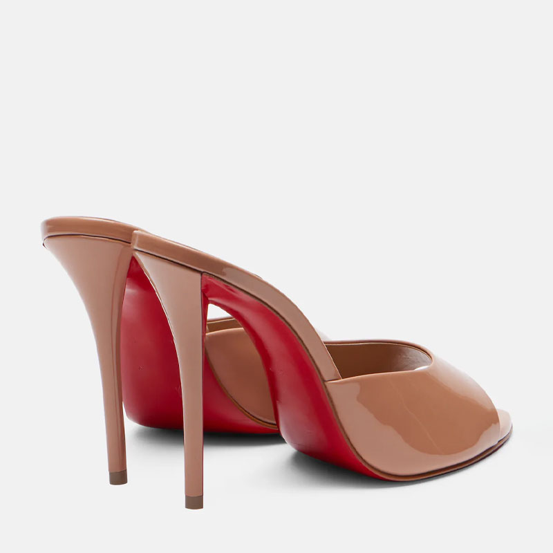 女性用靴新しいポインテッドオープントゥローマンサンダルメタル - Leather Work Heels のレビューと価格