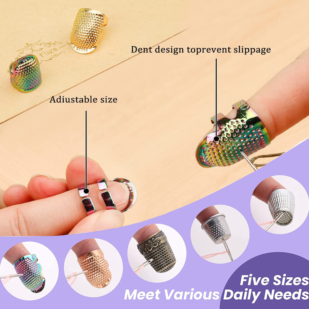 手工芸品,革を保護するための関節式ハンドプロテクター - Leatherwork Rings のレビューと価格