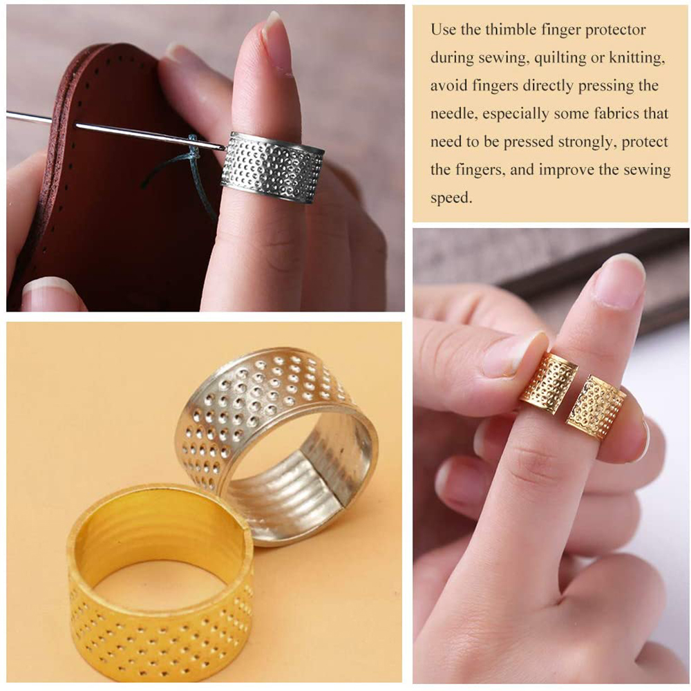 手工芸品,革を保護するための関節式ハンドプロテクター - Leatherwork Rings のレビューと価格