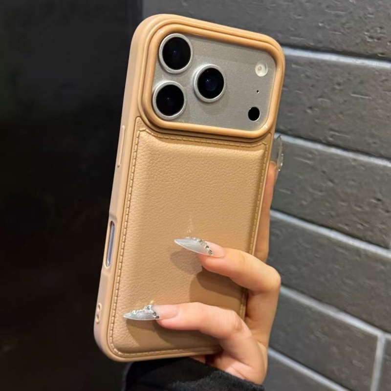 高級レザー風キャンディバンパーケース iPhone 17 1 - Leather X のレビューと価格