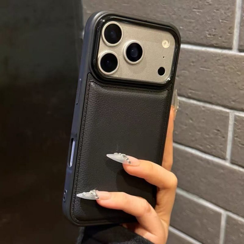 高級レザー風キャンディバンパーケース iPhone 17 1 - Leather X のレビューと価格