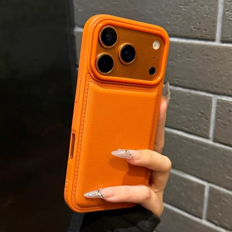 高級レザー風キャンディバンパーケース iPhone 17 1 - Leather X のレビューと価格