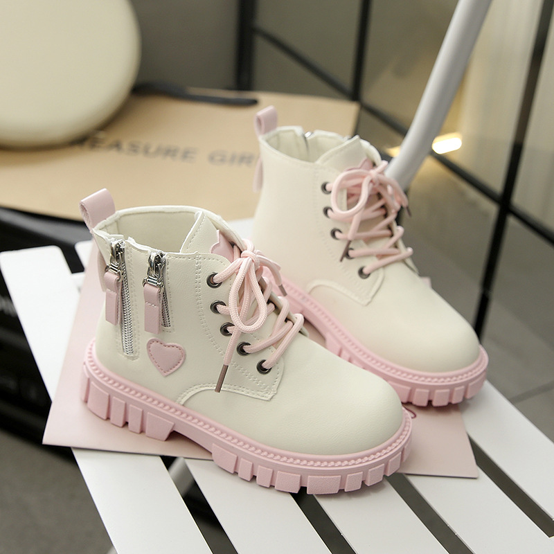 秋冬子供ヴィンテージソフトソールプリンセスアンクルブーツ子供 - Leather Work For Kids のレビューと価格