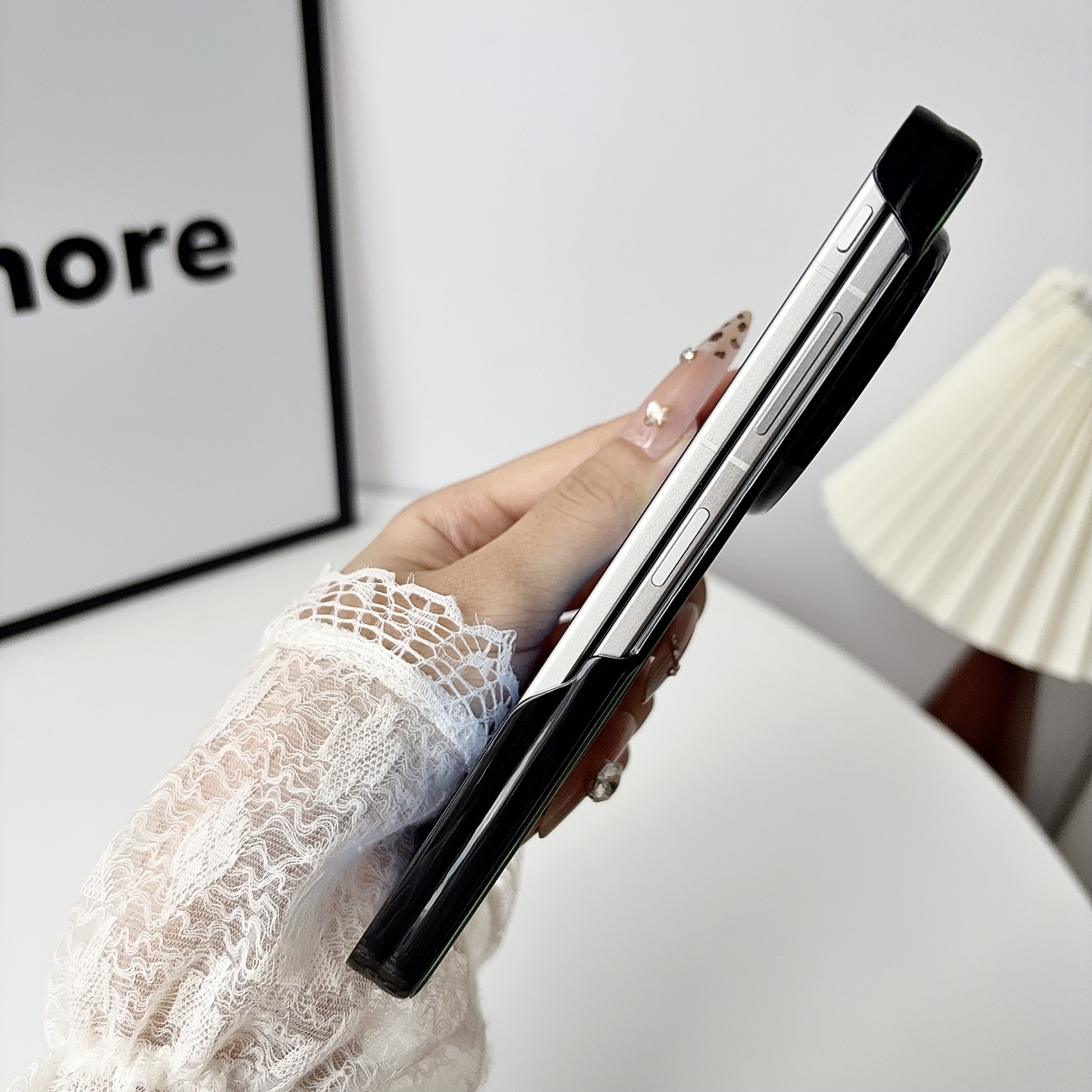 VIVO X FOLD6用ケース ソフトPUレザー 磁気ワイ - Leather X のレビューと価格
