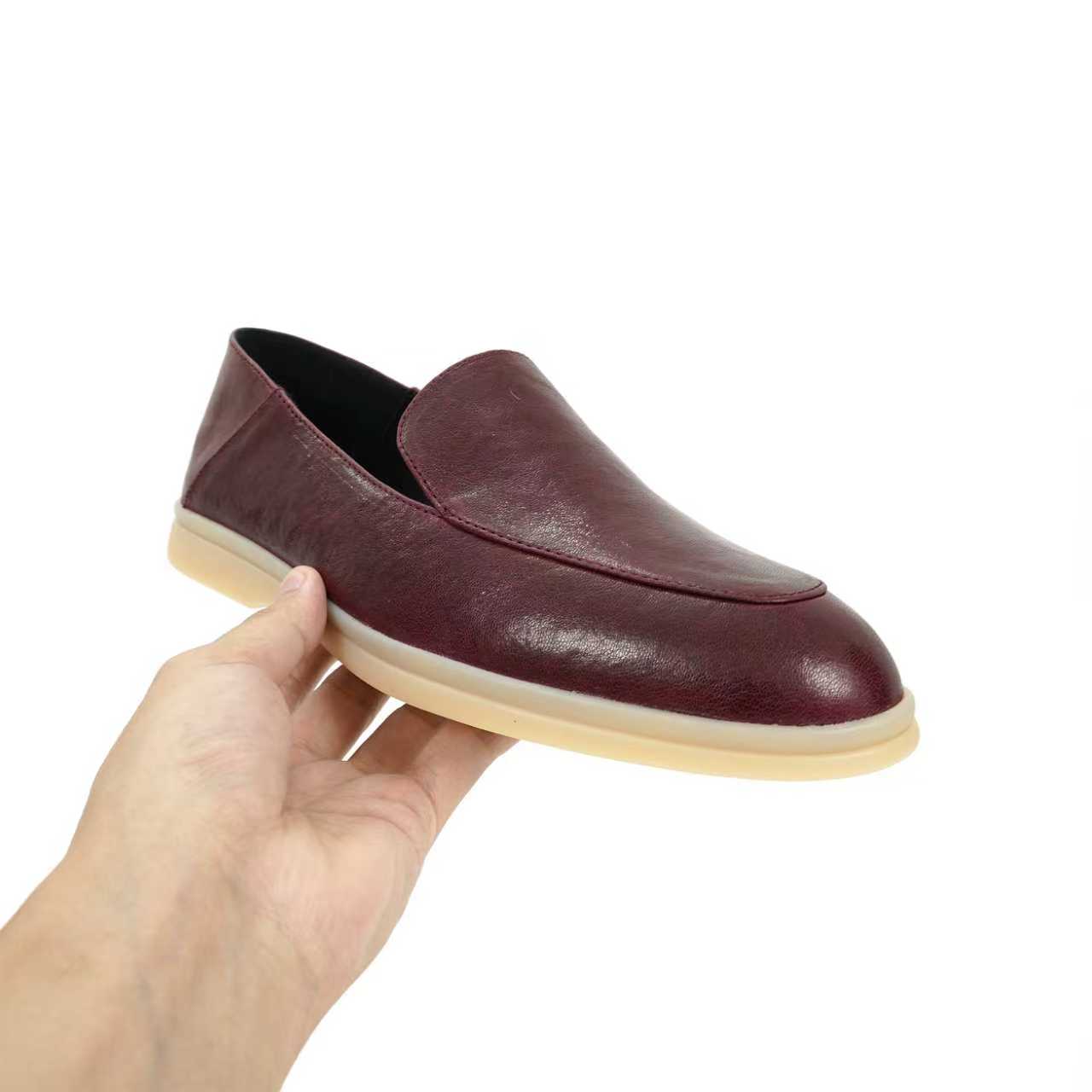 トップグレイン牛革製 – 滑り止め加工、柔らかな履き心地のス - Leather Work For Kids のレビューと価格